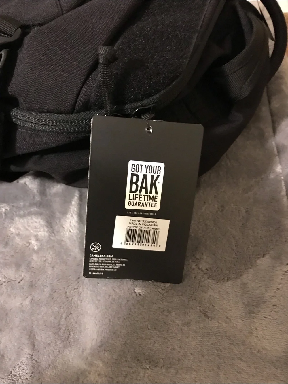 NEW CamelBak Black Backpack BFM™ 100oz Mil Spec Crux